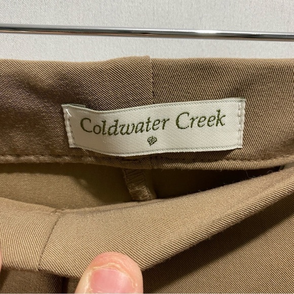 Coldwater creek beige women’s side zip trouser straight leg size 20 plus size - Picture 2 of 13